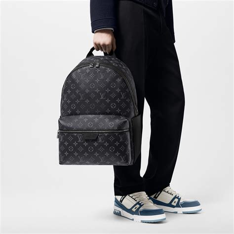 zaino lv trasparente|Zaino Discovery MM Monogram Eclipse .